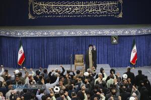 دیدار کارگزاران حج با رهبر معظم انقلاب