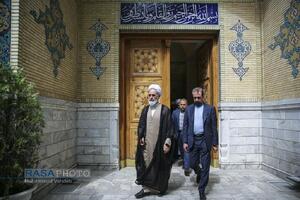 نشست خبری آیت الله اعرافی مدیر حوزه علمیه