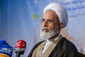 نشست خبری آیت الله اعرافی مدیر حوزه علمیه