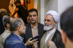 نشست خبری آیت الله اعرافی مدیر حوزه علمیه
