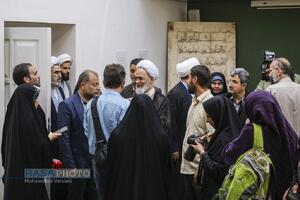 نشست خبری آیت الله اعرافی مدیر حوزه علمیه