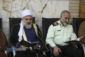 مراسم یادبود جان‌باختگان حادثه بندر شهید رجایی