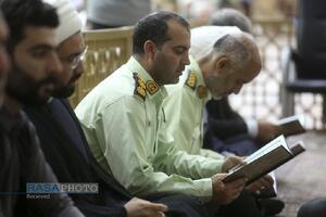 مراسم یادبود جان‌باختگان حادثه بندر شهید رجایی