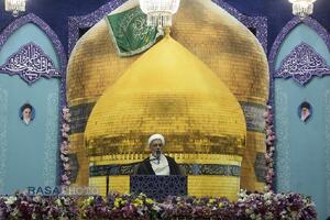 مراسم یادبود جان‌باختگان حادثه بندر شهید رجایی
