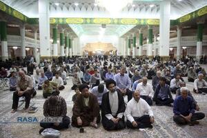 مراسم یادبود جان‌باختگان حادثه بندر شهید رجایی