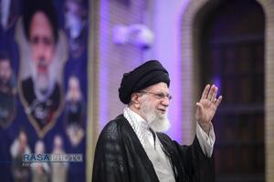 مراسم بزرگداشت شهید رئیسی و شهدای خدمت با حضور رهبر انقلاب
