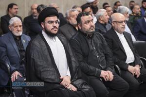 مراسم بزرگداشت شهید رئیسی و شهدای خدمت با حضور رهبر انقلاب