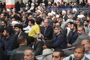 مراسم بزرگداشت شهید رئیسی و شهدای خدمت با حضور رهبر انقلاب