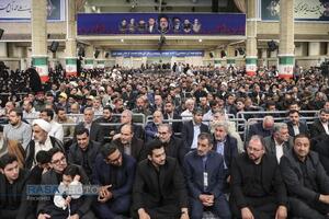 مراسم بزرگداشت شهید رئیسی و شهدای خدمت با حضور رهبر انقلاب