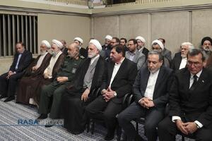 مراسم بزرگداشت شهید رئیسی و شهدای خدمت با حضور رهبر انقلاب