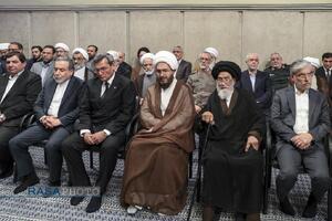مراسم بزرگداشت شهید رئیسی و شهدای خدمت با حضور رهبر انقلاب