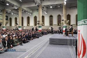 مراسم بزرگداشت شهید رئیسی و شهدای خدمت با حضور رهبر انقلاب