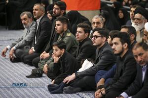 مراسم بزرگداشت شهید رئیسی و شهدای خدمت با حضور رهبر انقلاب