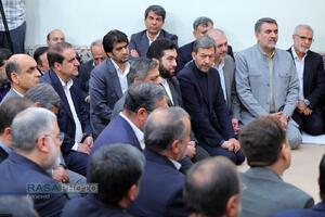 دیدار وزیر کشور و استانداران با رهبر معظم انقلاب