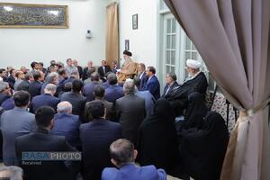 دیدار وزیر کشور و استانداران با رهبر معظم انقلاب