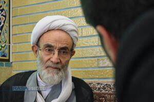 دیدار مدیرعامل خبرگزاری رسا با آیت‌الله جواد باقری بنابی