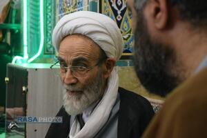 دیدار مدیرعامل خبرگزاری رسا با آیت‌الله جواد باقری بنابی