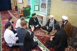دیدار مدیرعامل خبرگزاری رسا با آیت‌الله جواد باقری بنابی