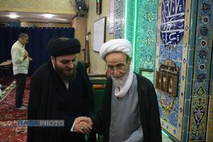 دیدار مدیرعامل خبرگزاری رسا با آیت‌الله جواد باقری بنابی