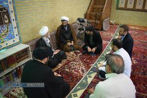 دیدار مدیرعامل خبرگزاری رسا با آیت‌الله جواد باقری بنابی