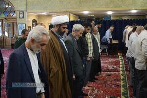 دیدار مدیرعامل خبرگزاری رسا با آیت‌الله جواد باقری بنابی
