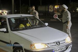 ایست بازرسی طلاب بسیجی در شیراز