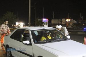 ایست بازرسی طلاب بسیجی در شیراز