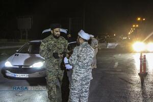 ایست بازرسی طلاب بسیجی در شیراز