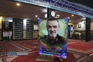 تشییع پیکر پاک سرلشکر شهید حاج محمدحسن محققی در تهران