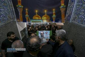تشییع پیکر پاک سرلشکر شهید حاج محمدحسن محققی در تهران