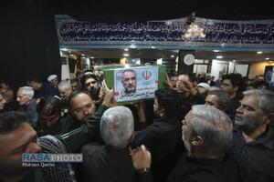 تشییع پیکر پاک سرلشکر شهید حاج محمدحسن محققی در تهران