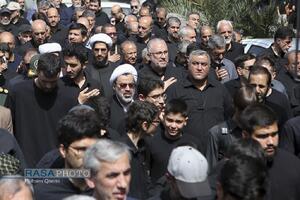 تشییع پیکر پاک سرلشکر شهید حاج محمدحسن محققی در تهران