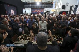 تشییع پیکر پاک سرلشکر شهید حاج محمدحسن محققی در تهران