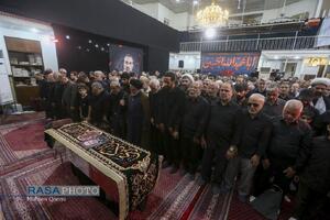 تشییع پیکر پاک سرلشکر شهید حاج محمدحسن محققی در تهران