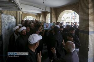 تشییع پیکر پاک سرلشکر شهید حاج محمدحسن محققی در تهران