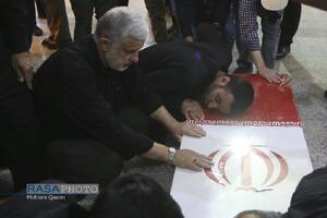 تشییع پیکر پاک سرلشکر شهید حاج محمدحسن محققی در تهران