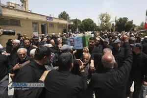 تشییع پیکر پاک سرلشکر شهید حاج محمدحسن محققی در تهران