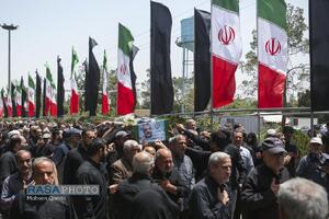 تشییع پیکر پاک سرلشکر شهید حاج محمدحسن محققی در تهران