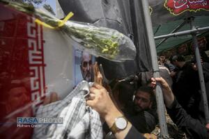 تشییع پیکر پاک سرلشکر شهید حاج محمدحسن محققی در تهران