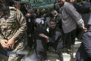 تشییع پیکر پاک سرلشکر شهید حاج محمدحسن محققی در تهران