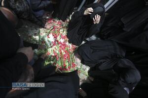 تشییع پیکر پاک سرلشکر شهید حاج محمدحسن محققی در تهران