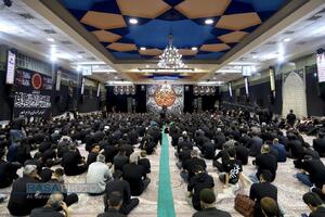 سومین شب عزاداری هیئت رزمندگان اسلام قم در دهه اول محرم ۱۴۴۷