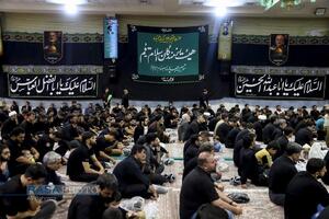 سومین شب عزاداری هیئت رزمندگان اسلام قم در دهه اول محرم ۱۴۴۷