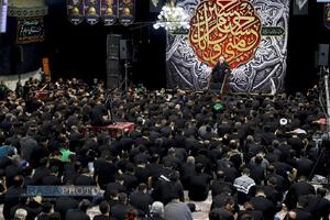 سومین شب عزاداری هیئت رزمندگان اسلام قم در دهه اول محرم ۱۴۴۷