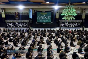 سومین شب عزاداری هیئت رزمندگان اسلام قم در دهه اول محرم ۱۴۴۷