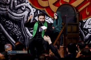 سومین شب عزاداری هیئت رزمندگان اسلام قم در دهه اول محرم ۱۴۴۷
