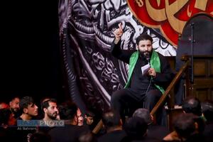 سومین شب عزاداری هیئت رزمندگان اسلام قم در دهه اول محرم ۱۴۴۷