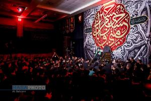سومین شب عزاداری هیئت رزمندگان اسلام قم در دهه اول محرم ۱۴۴۷