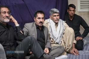 مراسم عزاداری شب تاسوعای حسینی (علیه‌السلام) در حسینیه امام خمینی (ره)
