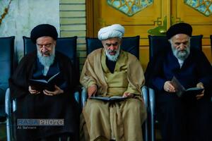 مراسم بزرگداشت شهدای تقتدار و چهلم شهدای روحانیت